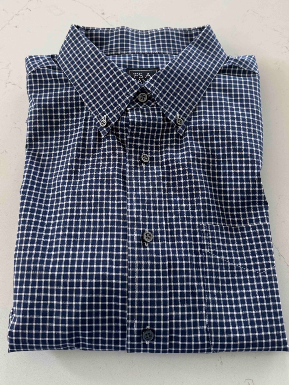 Jos. A. Bank Travelers Button Down LS Shirt Size XL
